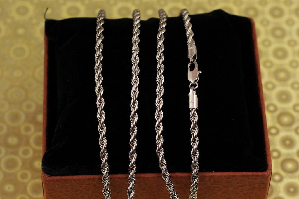 Цепь Xuping Jewelry Канатик 45 см 3 мм Серебристый (2234987512)