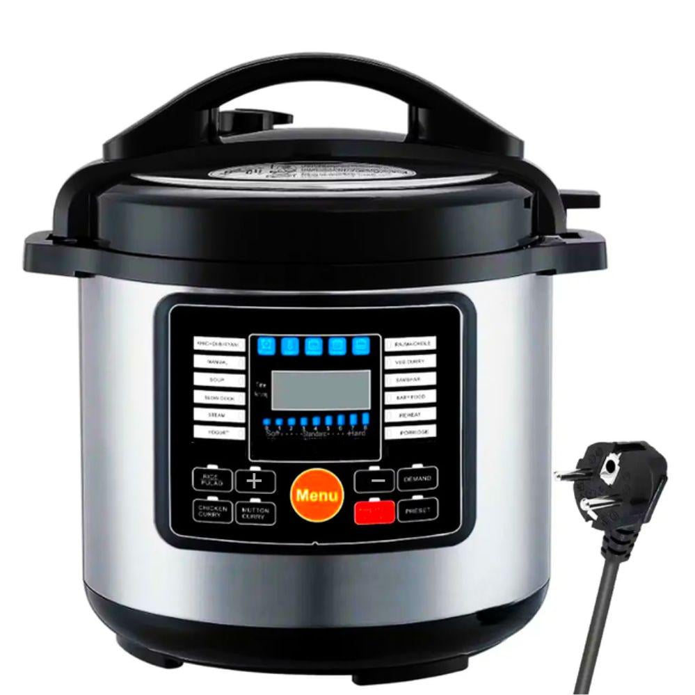 Мультиварка-скороварка Hoffmans HM-720 с дисплеем/14 программ электрическая 2000 Вт 12 л (120.1866)