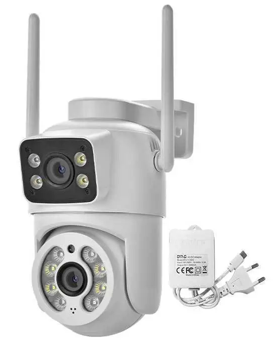 Камера уличная Q13 IP Wi-Fi 2 независимых объектива 3 MP/3 MPx (ACSee APP)