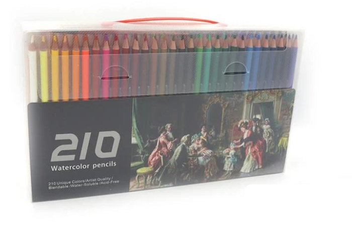 Набор акварельных карандашей Watercolor Josef Otten 210 цветов