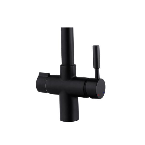 Смеситель кухонный Kroner Krp Küche-Sch0381 с подключением к фильтру Черный матовый - фото 6 Смеситель кухонный Kroner Krp Küche-Sch0381 с подключением к фильтру Черный матовый - фото 6