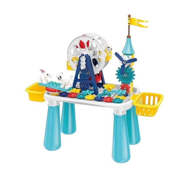 Конструктор Building Blocks Table 66 элементов/столик Multicolor (134060)