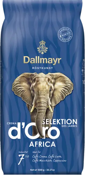 Кава Dallmayr Crema d'Oro Selektion Des Jahres Africa зернова 1 кг (13310633)