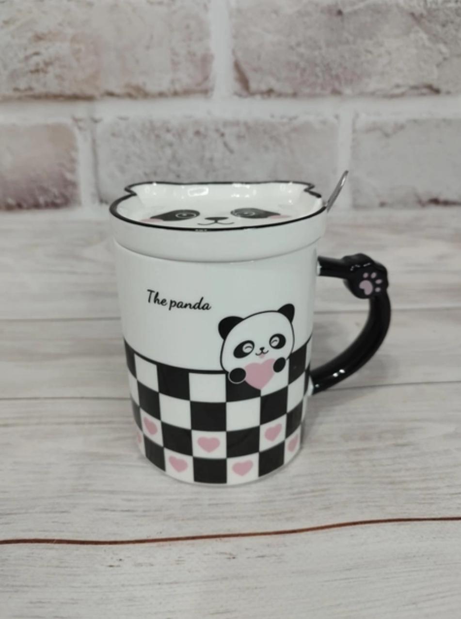 Чашка Jumbo Панда с блюдцем 300 мл (15313127)