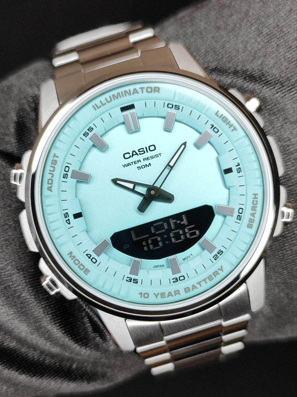 Мужские наручные часы Casio AMW-880D-2A2 Casio Collection со стальным корпусом/подсветкой Синий (2671160036) Мужские наручные часы Casio AMW-880D-2A2 Casio Collection со стальным корпусом/подсветкой Синий (2671160036)