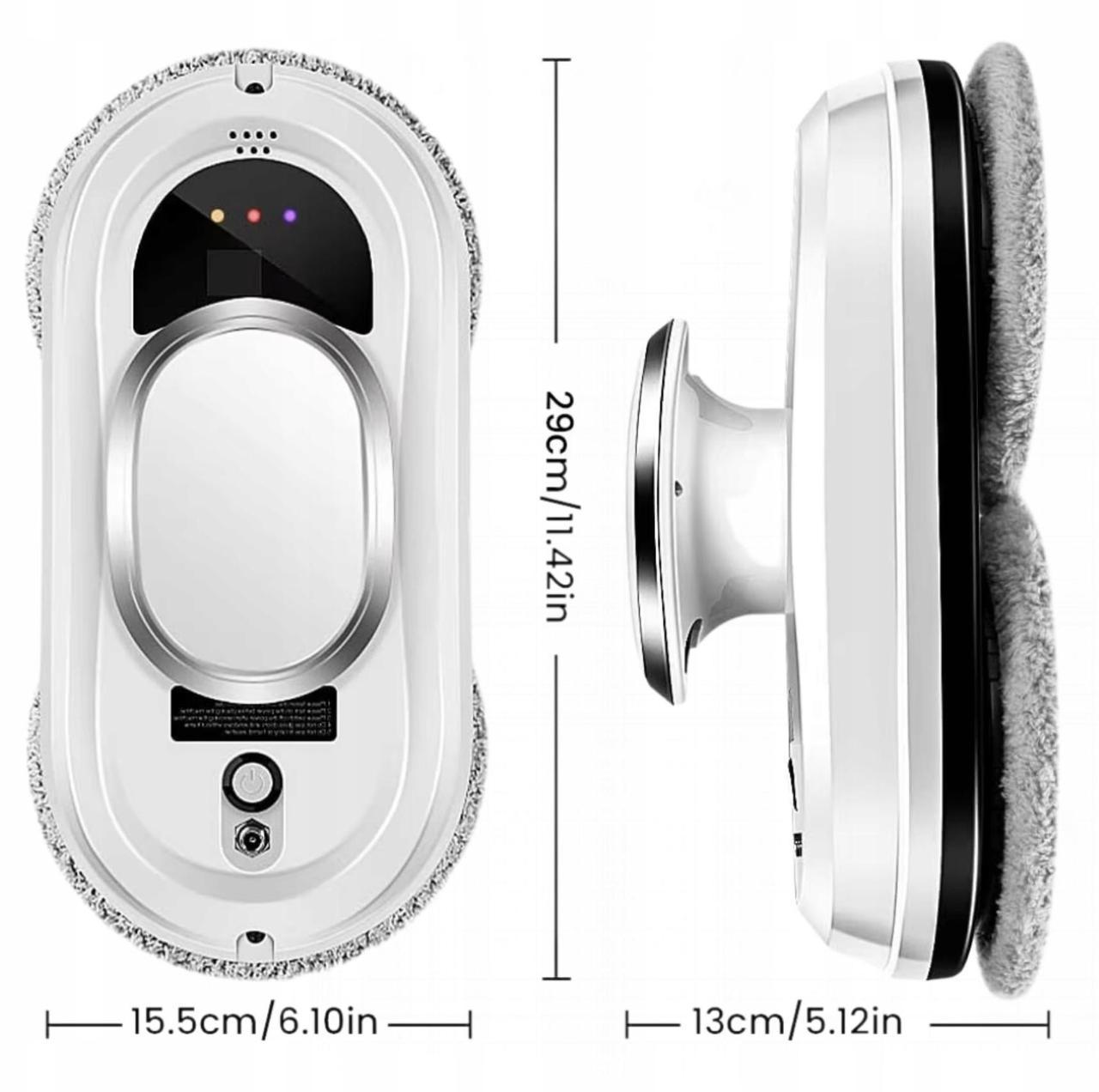 Робот-мийник вікон CHOVERY CL1 з функцією захисту від падіння/дистанційне керування Білий (CHVRCL) - фото 3 Робот-мийник вікон CHOVERY CL1 з функцією захисту від падіння/дистанційне керування Білий (CHVRCL) - фото 3