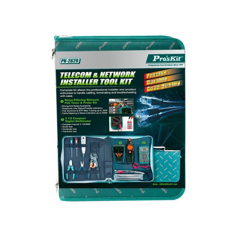 Набір інструментів Pro'sKit PK-2629 для телекомунікаційних мереж - фото 2 Набір інструментів Pro'sKit PK-2629 для телекомунікаційних мереж - фото 2