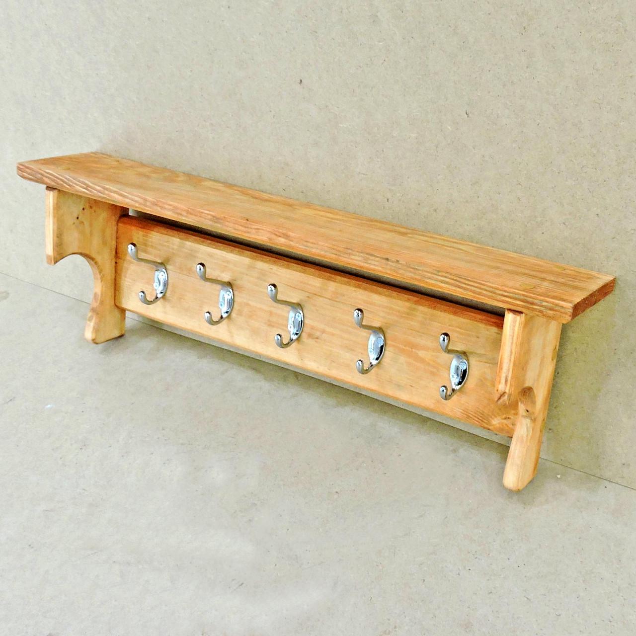 Вешалка для одежды из дерева Калгари Сиена (ВДО-000105)