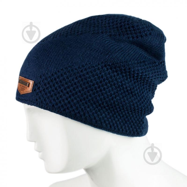 Шапка бини Beani'qe Спадди Spaddy Синий One size (21828)