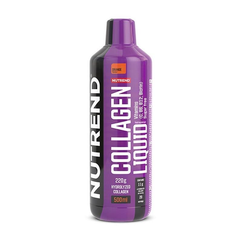 Коллаген гидролизованный 11 г жидкий с витамином C NUTREND Collagen Liquid 500 мл Апельсин