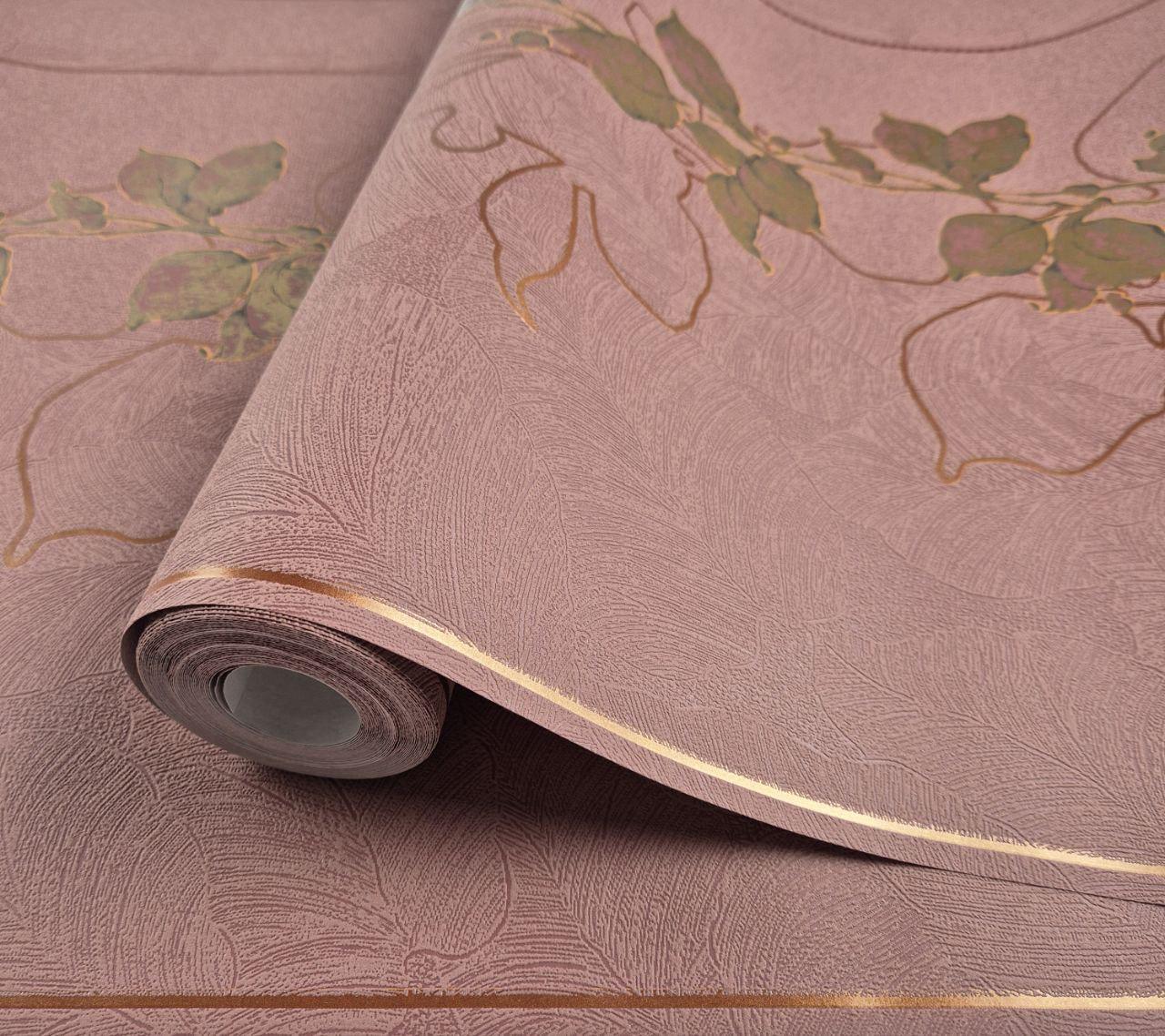 Шпалери вінілові Marburg на флізеліні 57940 0,53х10,05 м Брудно-рожевий (29815861) - фото 1 Шпалери вінілові Marburg на флізеліні 57940 0,53х10,05 м Брудно-рожевий (29815861) - фото 1