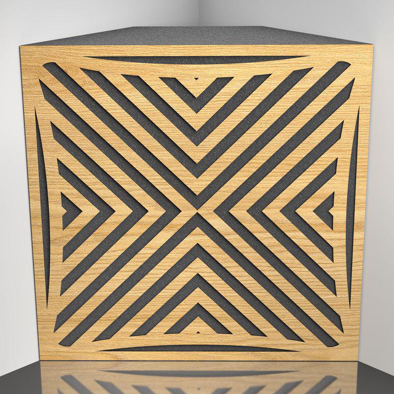 Бас ловушка Ecosound Urban Sherwood 50х50 см 150 мм Светлый дуб (1738)