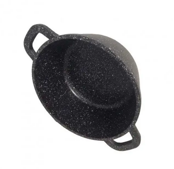 Кастрюля с крышкой UNIQUE UN-5274 3,2 л 22 см Черный мрамор (UN-5274) - фото 3 Кастрюля с крышкой UNIQUE UN-5274 3,2 л 22 см Черный мрамор (UN-5274) - фото 3