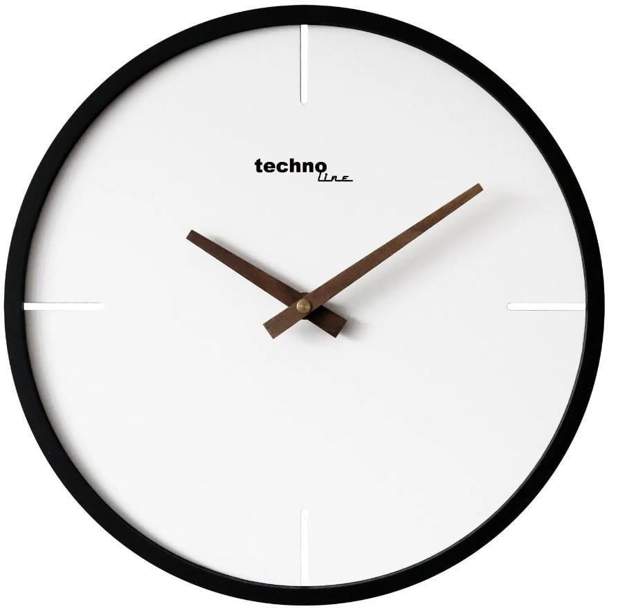 Часы настенные Technoline WT4130 White/Black (DAS302463)