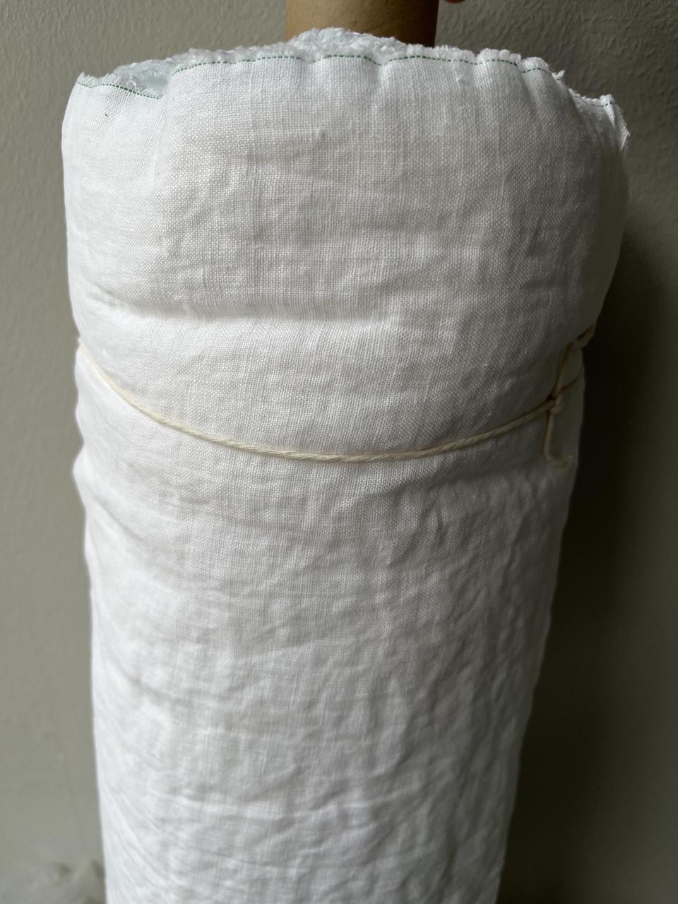 Ткань костюмная LINEN PLUS CRASH EFFECT 100% лен 145 см 101 Белый - фото 4 Ткань костюмная LINEN PLUS CRASH EFFECT 100% лен 145 см 101 Белый - фото 4