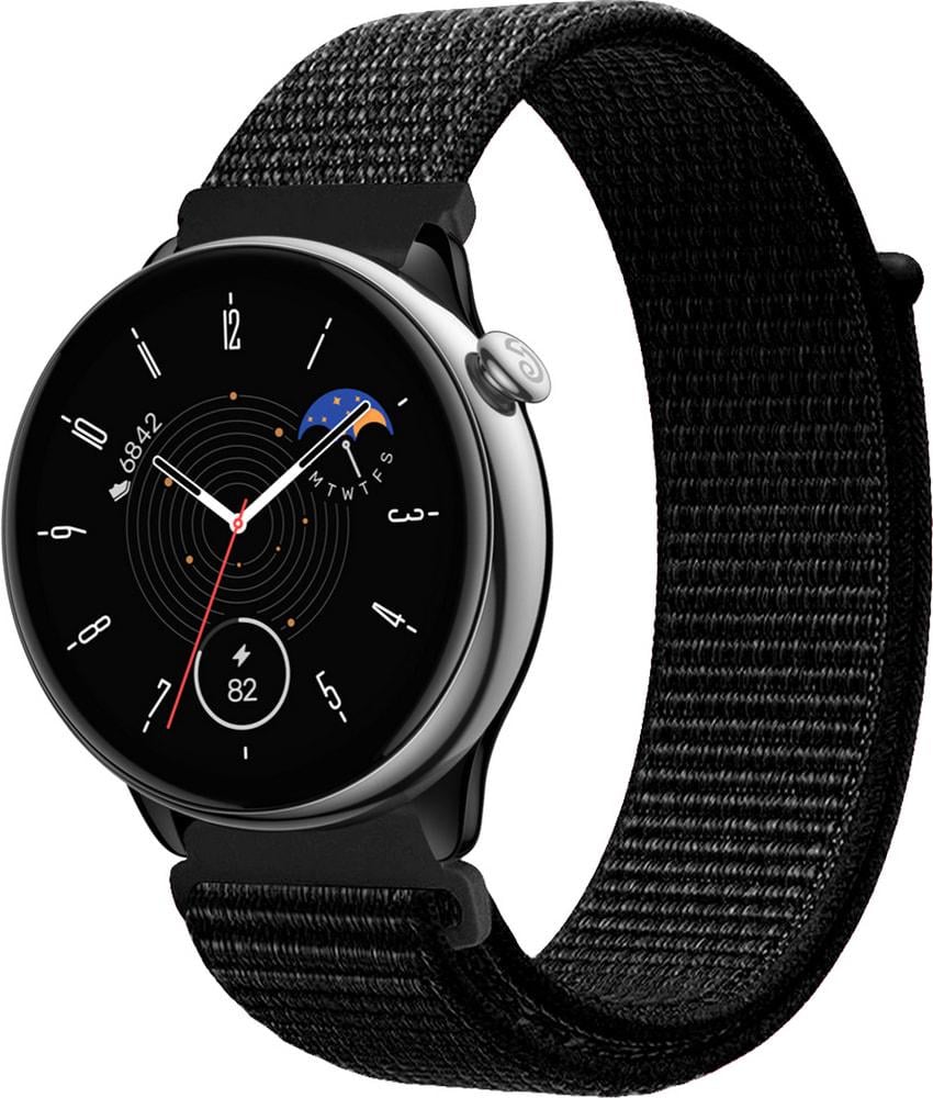 Ремешок нейлоновый Sport Loop для Amazfit GTR Mini Black (33603-2B)