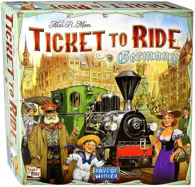 Настольная игра Ticket to Ride Germany на английском (1926611382)
