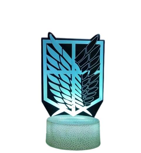 Світильник-нічник акриловий Атака Титанів з регулюванням сенсорною кнопкою (1034) Світильник-нічник акриловий Атака Титанів з регулюванням сенсорною кнопкою (1034)