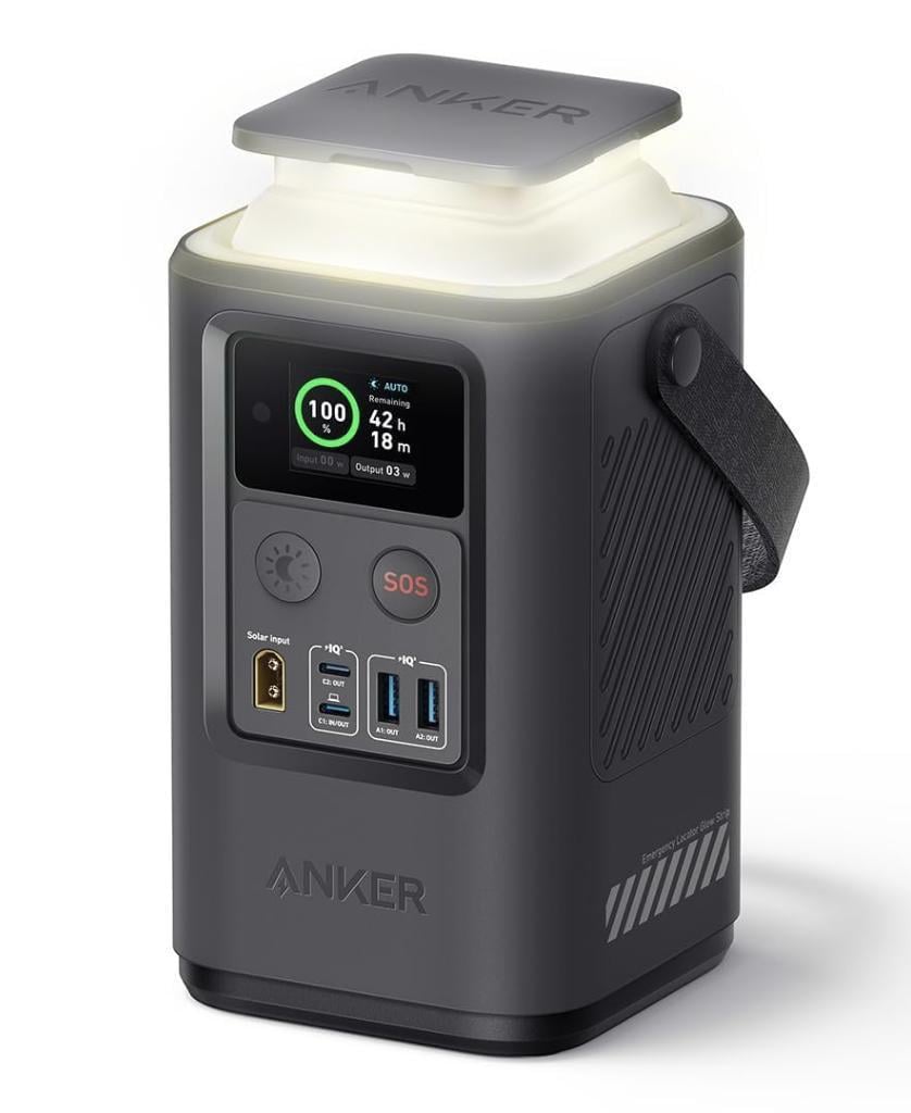 Повербанк Anker 548 60000mAh Gray (A1294062)