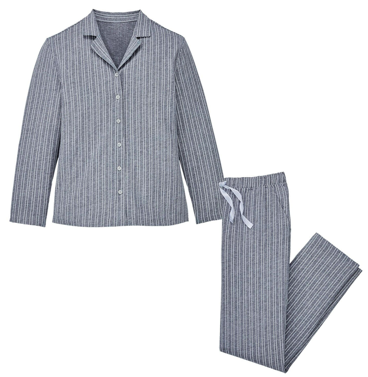 Пижама женская Blue Motion 186K S Серый/Разноцветный (186K/S)