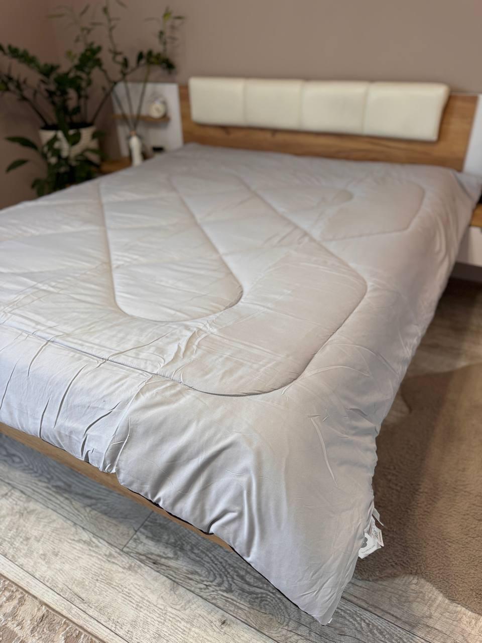 Одеяло евро синтепоновое 220х200 см Серый (22936669)