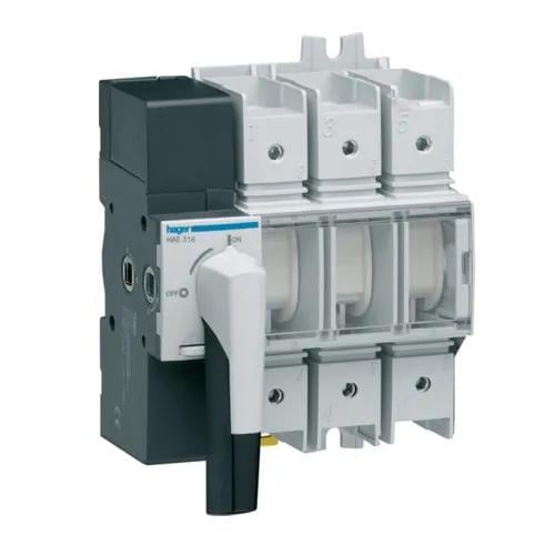 Выключатель нагрузки Hager модульный с видимым разрывом HAE316 3P 160А (00000045886)