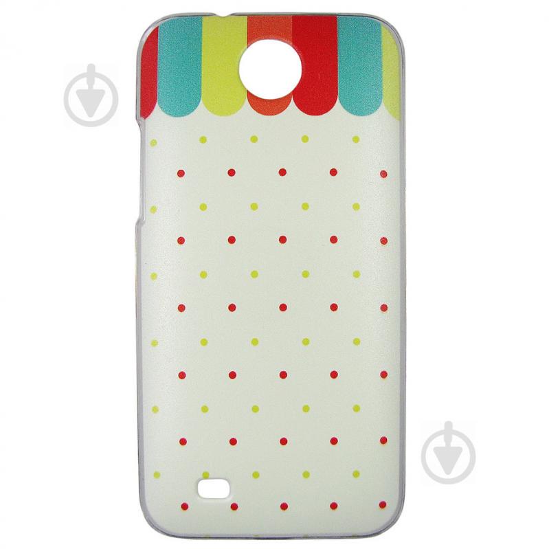 Чехол с рисунком Printed Plastic для HTC Desire 300 Узор (hub_DbJe81549)