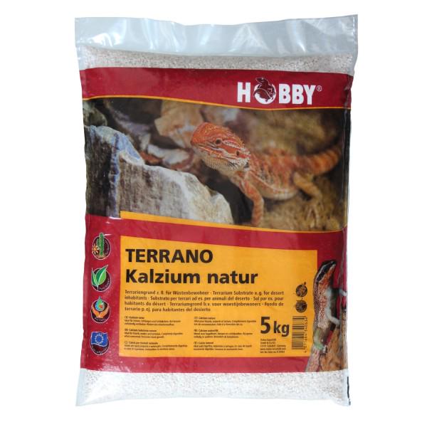Субстрат для террариума Hobby Terrano Calcium Substrate natural кальциевый 2-3 мм 5 кг (HB34063)