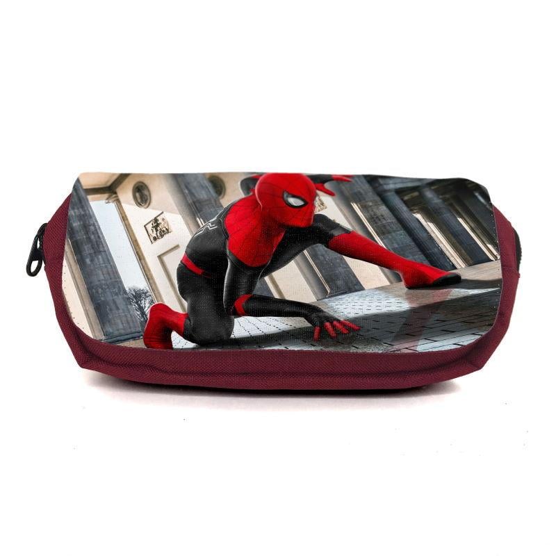 Пенал школьный Паук Spiderman-05 Бордовый (1559444047)