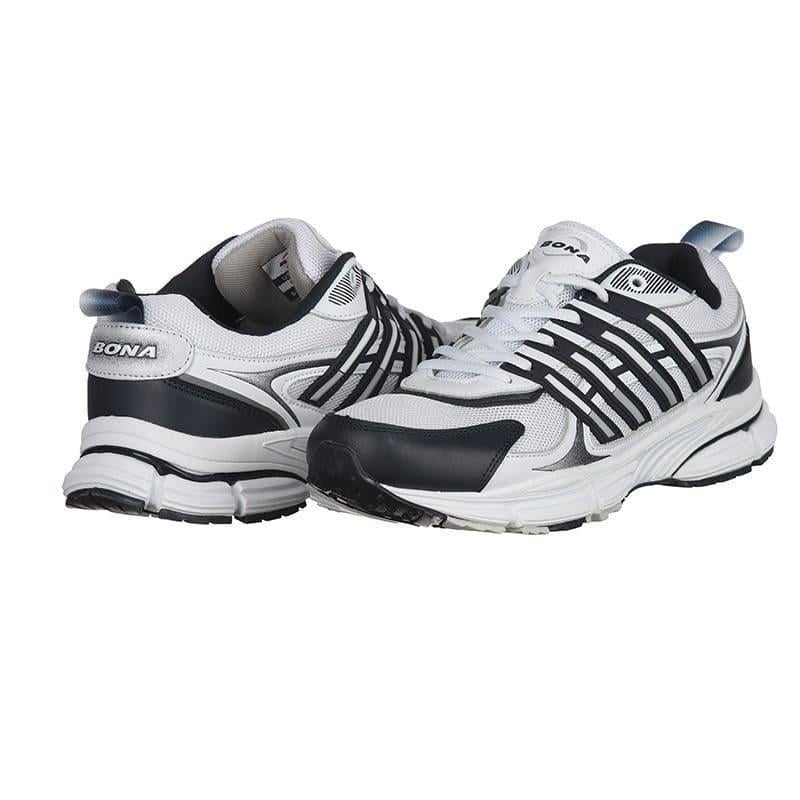 Кросівки чоловічі Bona 971A з комбінованих матеріалів р. 41 Білий (20311) - фото 1