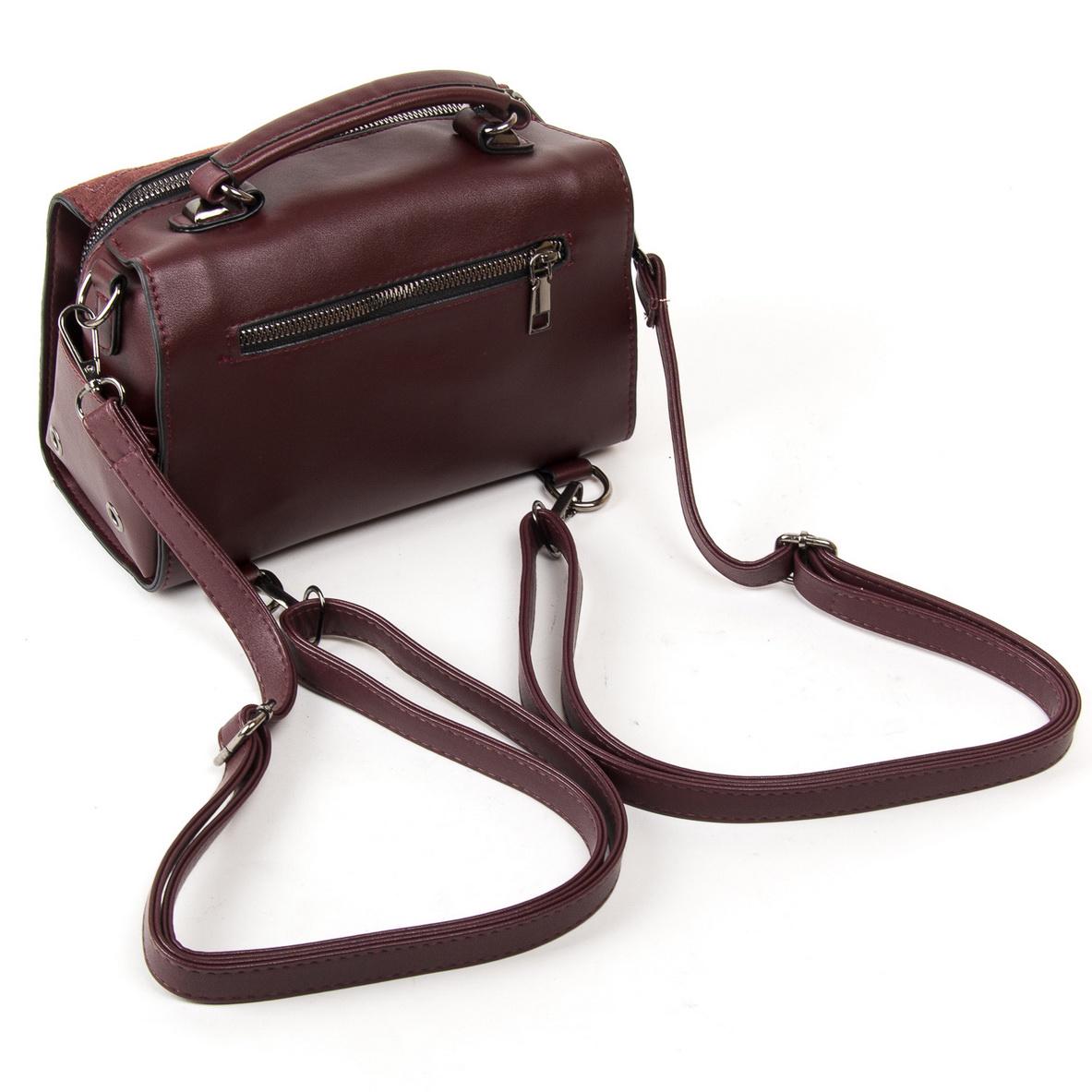 Женская модельная сумка из замша Fashion 53377 Кофейный - фото 2 Женская модельная сумка из замша Fashion 53377 Кофейный - фото 2