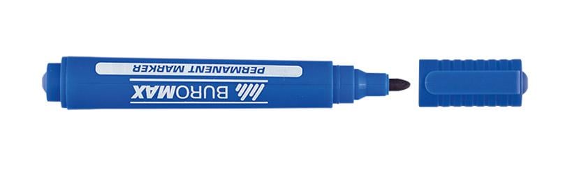 Маркер перманентний Buromax 2-4 мм Синій (BM.8700-02)
