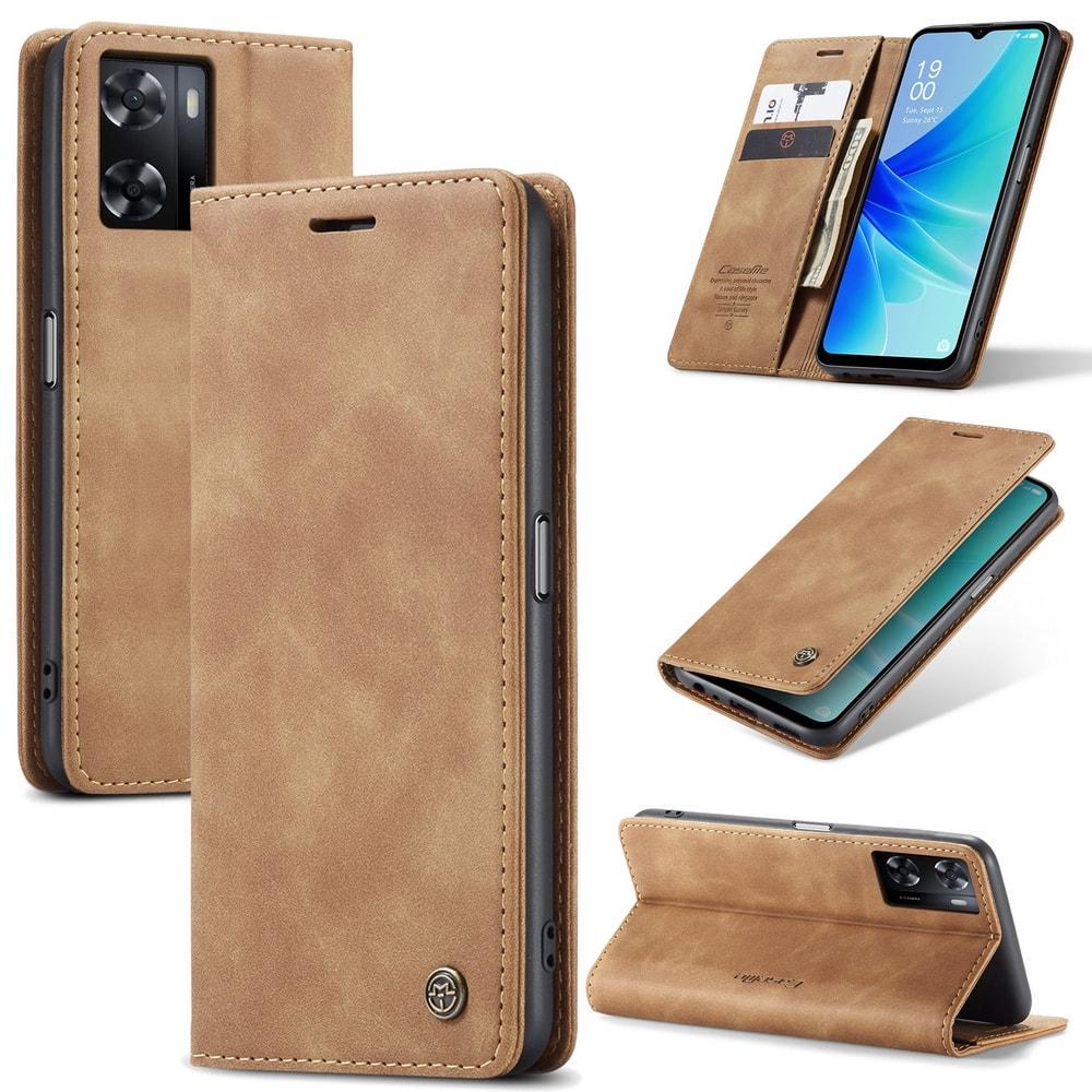 Чехол книжка с магнитом OPPO A57s CaseMe Brown (33839-30)