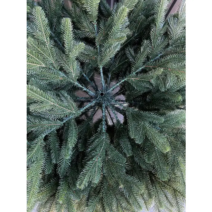 Елка искусственная HVOYA Lux литая с металлической подставкой 220 см Зеленая (110L/220/G) - фото 4