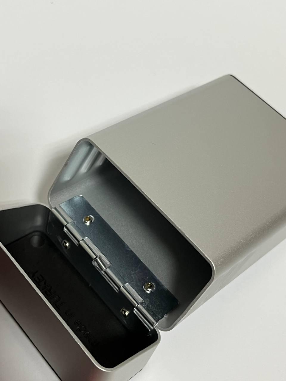 Портсигар металевий DEDO Сірий (9232821) - фото 3 Портсигар металевий DEDO Сірий (9232821) - фото 3