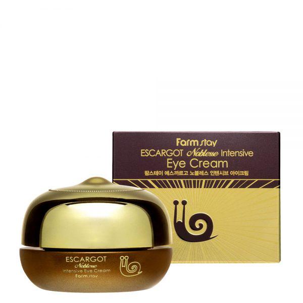 Крем для век Farmstay Escargot Noblesse Intensive Eye Cream с муцином улитки 50 мл (8809317289281)