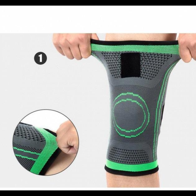 Бандаж на коліно Knee Support наколінник еластичний компресійний - фото 2