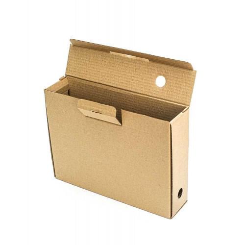 Бокс архивный 325х250х80 мм Бурый (111)