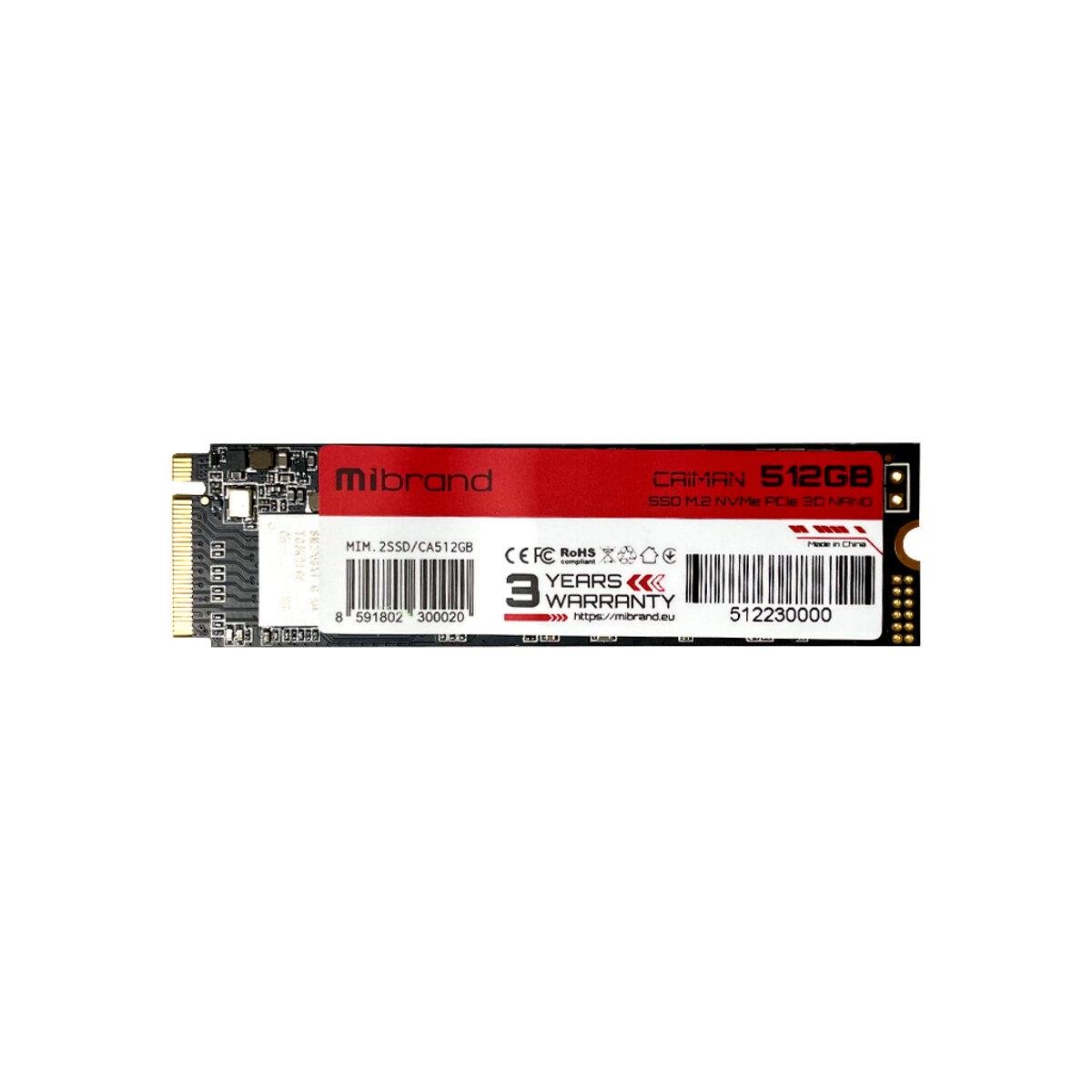 Твердотельный накопитель Mibrand Caiman 512 Гб (MIM.2SSD/CA512GB) - фото 1