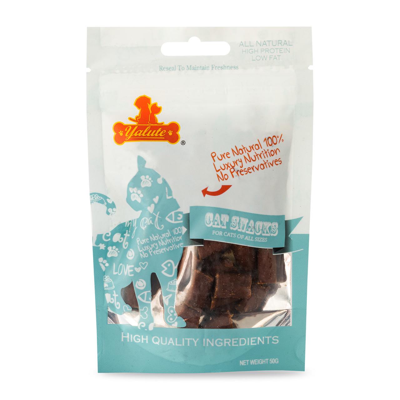 Ласощі для кішок Yalute Tuna Short Sticks короткі палички з тунцем 50 г (1830807763)