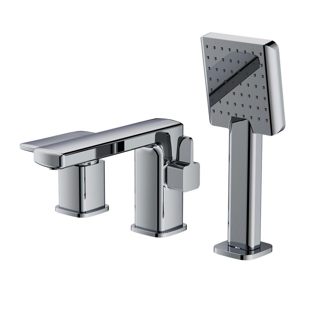 Смеситель на борт ванны Frap F1160 Хром (1641505293)