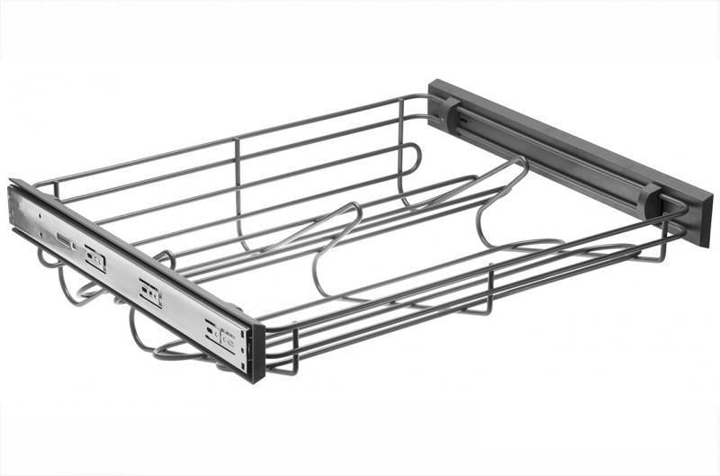 Полиця для взуття SMART без напрівних 700 мм Графіт (W-WOBU70-BP-60 (006441)