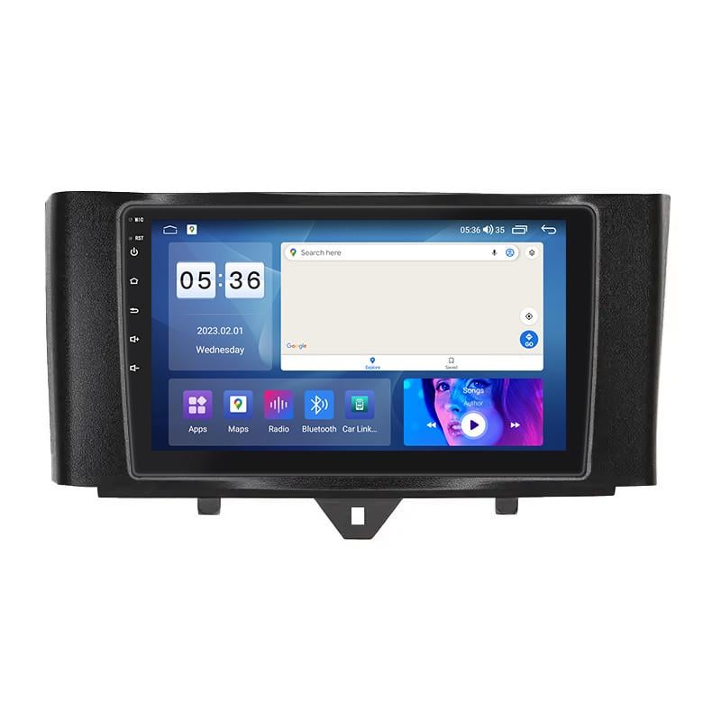 Автомагнитола штатная Lesko 4G/CarPlay/GPS/Wi-Fi для Smart Fortwo 452 2011-2017 2/32Gb 9" (2224053681)