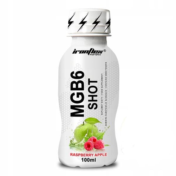 Витаминно-минеральный комплекс для спорта IronFlex MgB6 Shot 100 мл 1 порция Apple Raspberry (000024809) Витаминно-минеральный комплекс для спорта IronFlex MgB6 Shot 100 мл 1 порция Apple Raspberry (000024809)