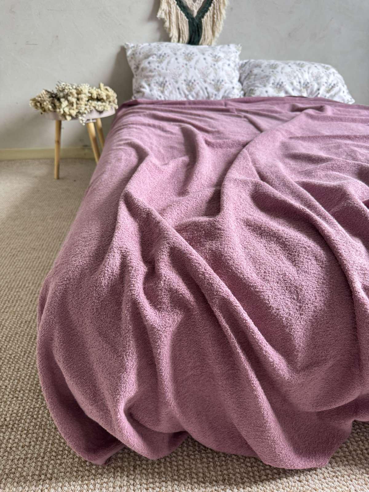 Простынь-покрывало махровое ZEINTEX MADEIRA Орхидеи хлопковое 150х220 см (26986483) - фото 5