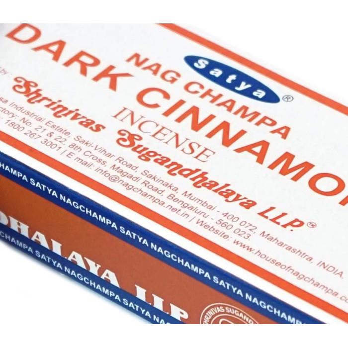 Аромапалочки Satya Dark Cinnamon Темная Корица 15 г - фото 2 Аромапалочки Satya Dark Cinnamon Темная Корица 15 г - фото 2