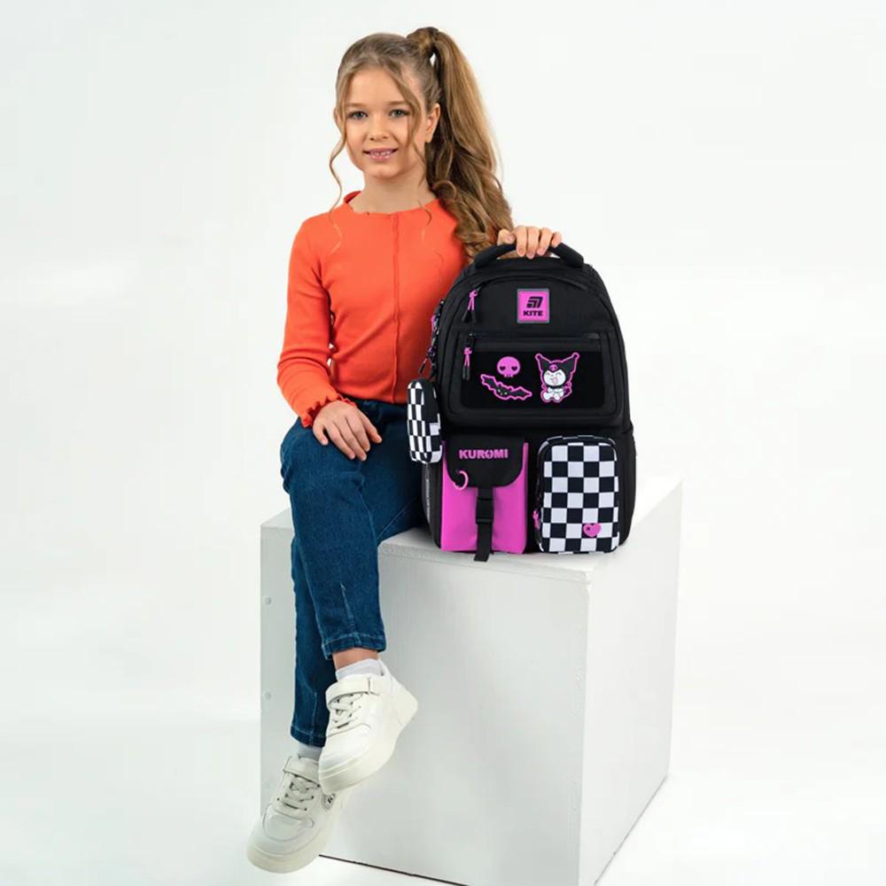 Шкільний рюкзак KITE Education teens Kuromi 17 л (HK25-2587M-2) - фото 8 Шкільний рюкзак KITE Education teens Kuromi 17 л (HK25-2587M-2) - фото 8