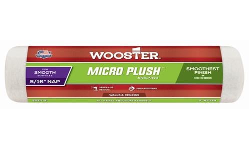 Валик для фарби Wooster Micro Plush з мікрофібри 18'' 9/16