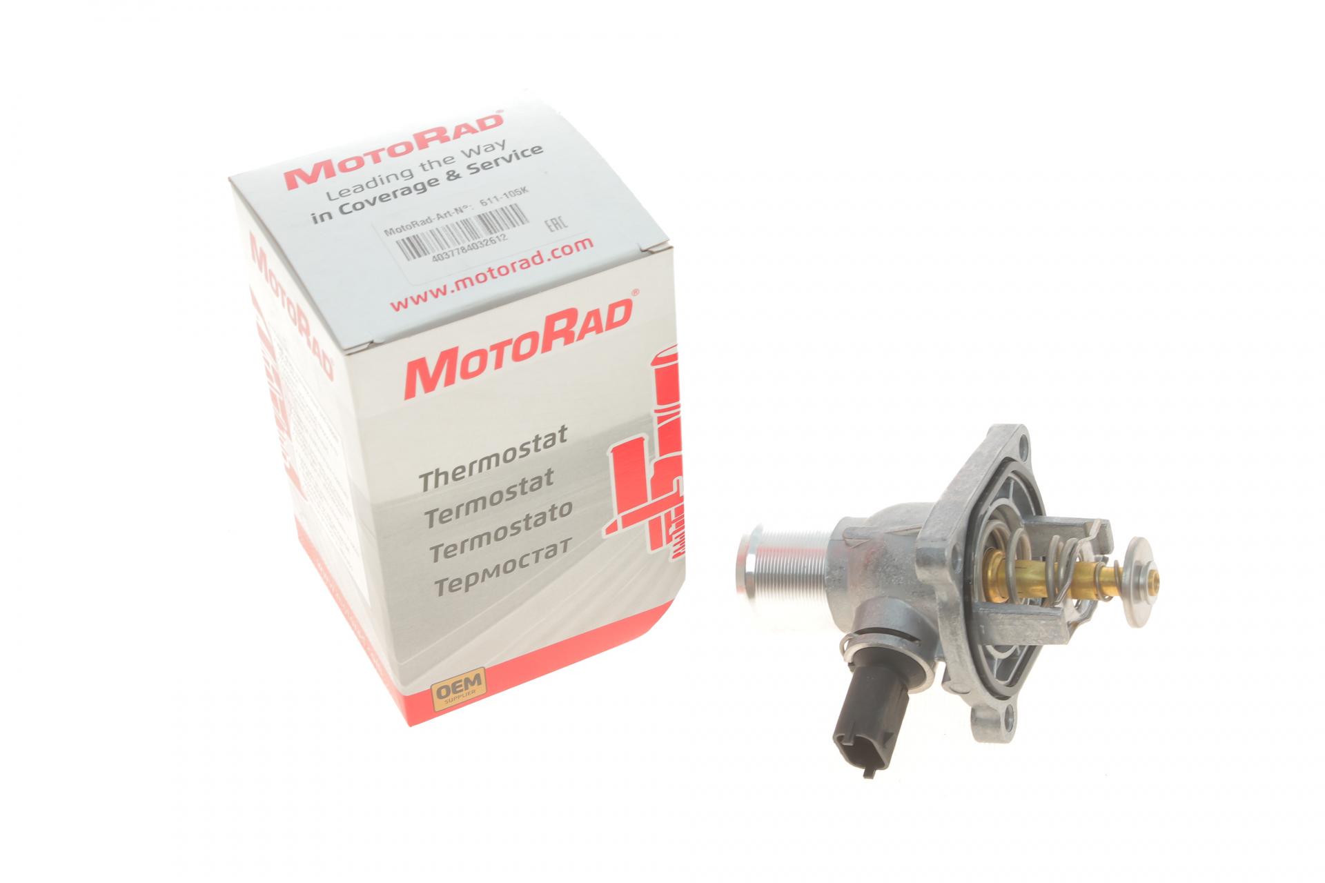 Термостат Opel Astra/Vectra 1.6/1.8 00- 105 °C прокладкой (611-105K)