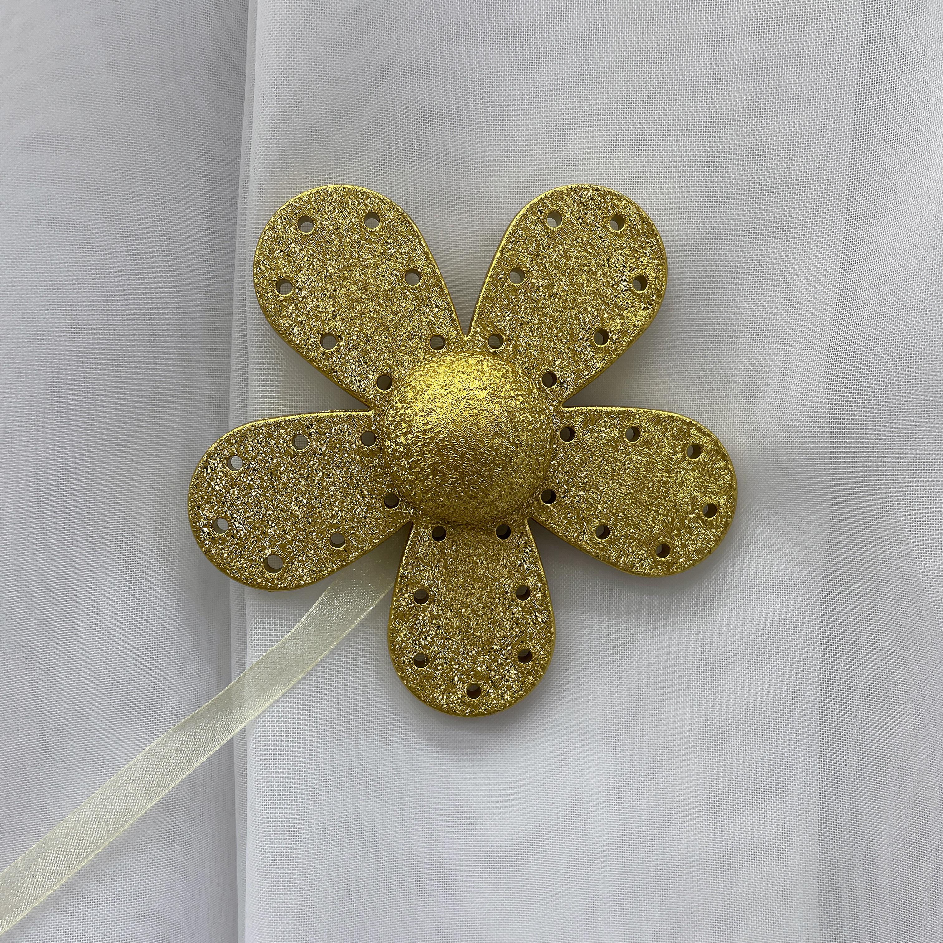 Магниты для штор и гардин Ханна 2 шт. Золотистый (81-166)